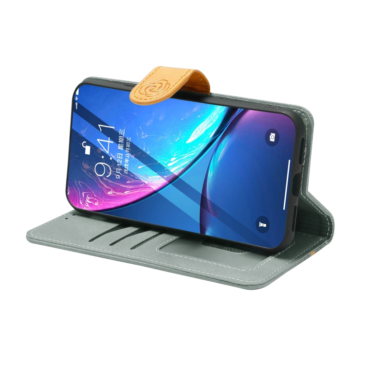 For iPhone 13 Pro Max Skin Feel Leather Wallet Phone Case