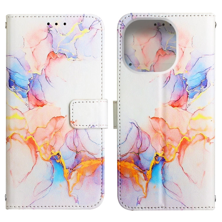 For iPhone 14 Pro Max Marble Pattern Flip Leather Phone Case  Pro Max Launching