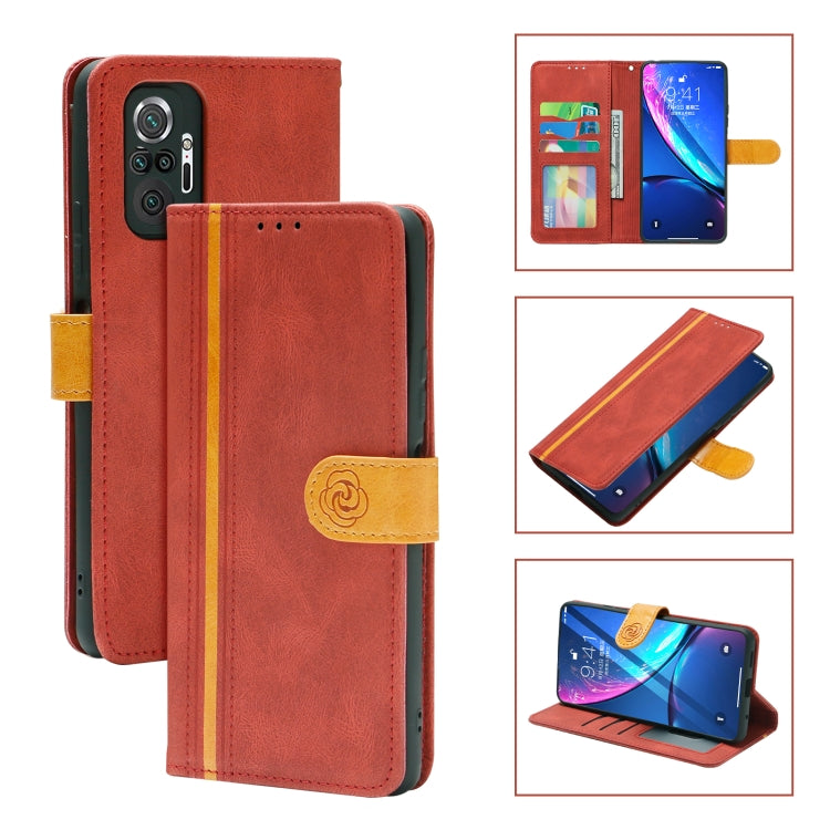 For Xiaomi Redmi Note 10 Pro Skin Feel Leather Wallet Phone Case