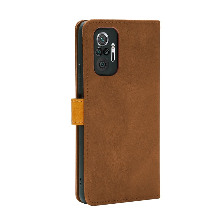 For Xiaomi Redmi Note 10 Pro Skin Feel Leather Wallet Phone Case
