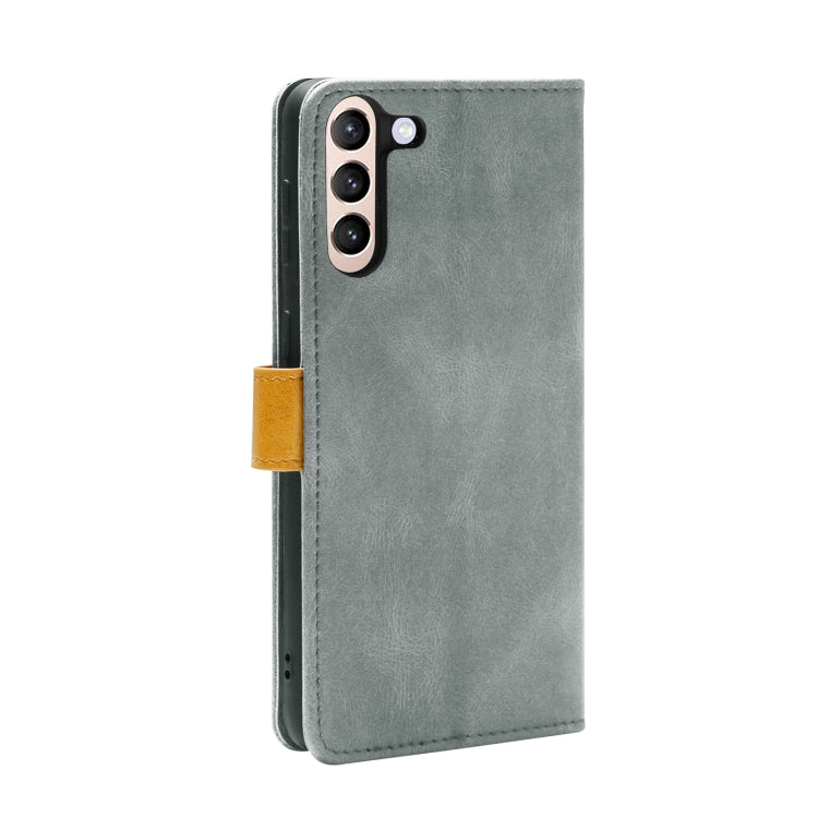 For Samsung Galaxy S21+ 5G Skin Feel Leather Wallet Phone Case