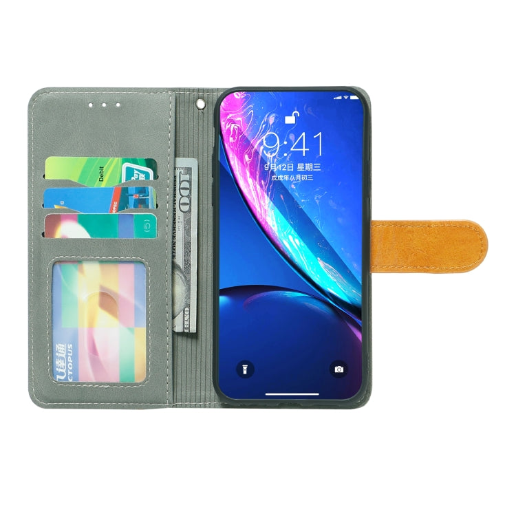 For Samsung Galaxy S21+ 5G Skin Feel Leather Wallet Phone Case