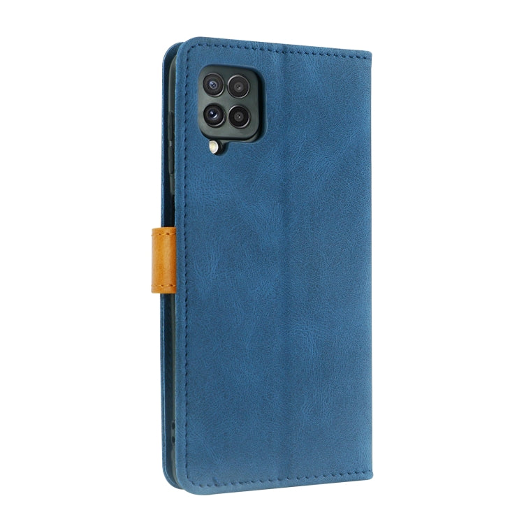 For Samsung Galaxy A22 4G Skin Feel Leather Wallet Phone Case
