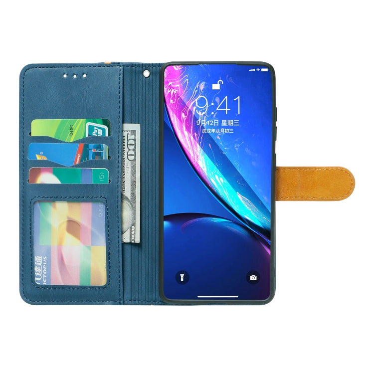 For Samsung Galaxy A22 4G Skin Feel Leather Wallet Phone Case