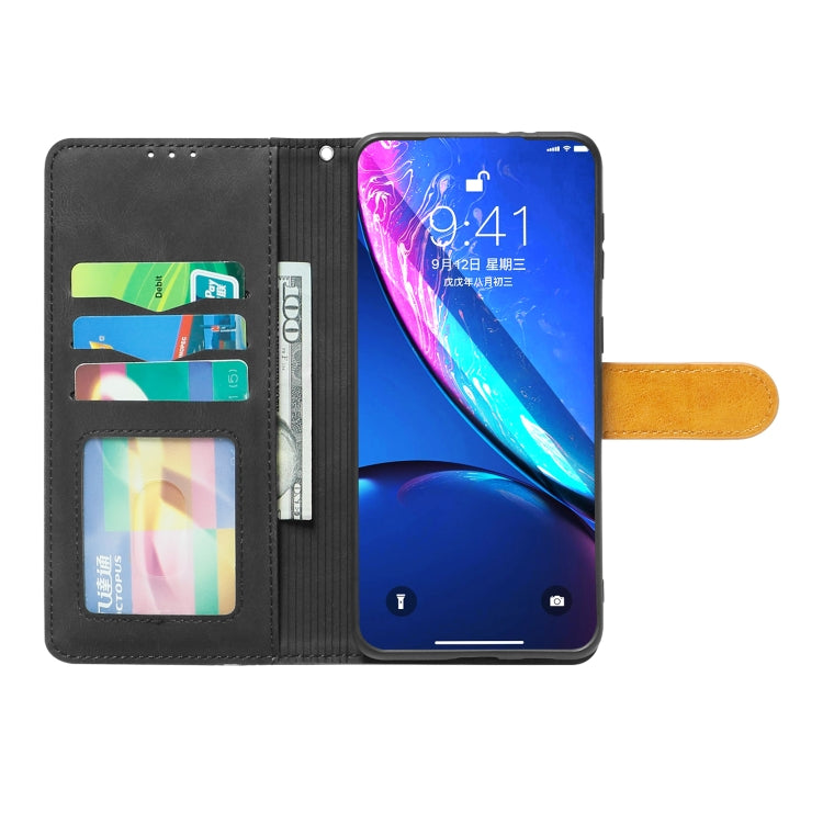 For Samsung Galaxy A22 5G Skin Feel Leather Wallet Phone Case