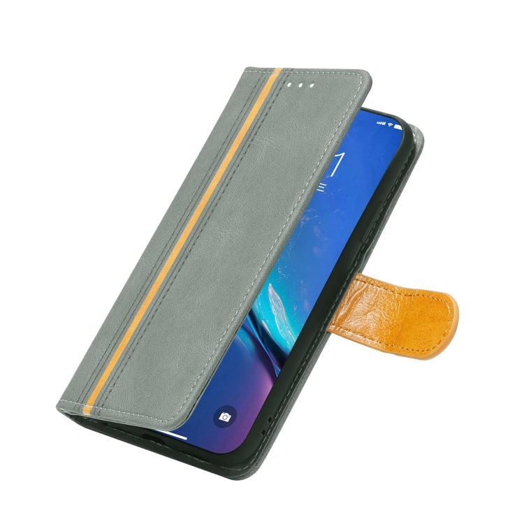 For Samsung Galaxy A22 5G Skin Feel Leather Wallet Phone Case