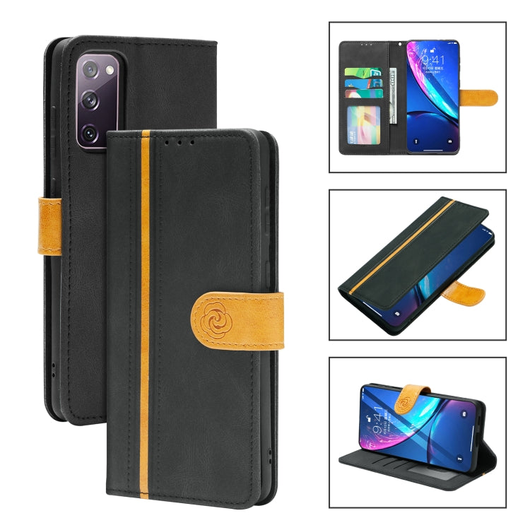 For Samsung Galaxy S20 FE 4G/5G Skin Feel Leather Wallet Phone Case