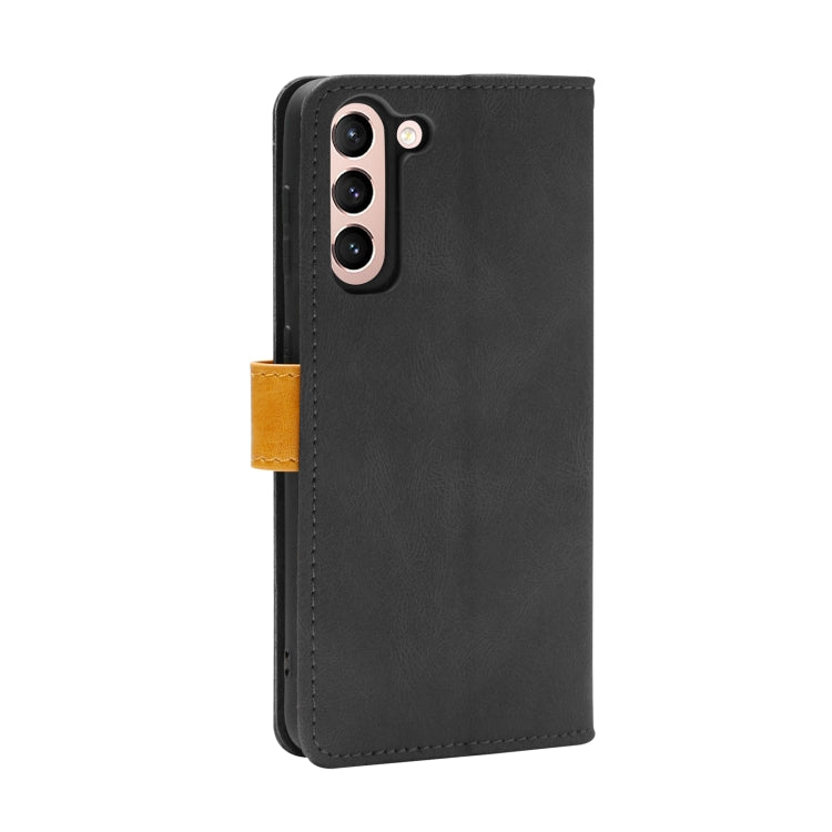 For Samsung Galaxy S21 5G Skin Feel Leather Wallet Phone Case