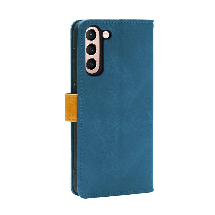 For Samsung Galaxy S21 5G Skin Feel Leather Wallet Phone Case