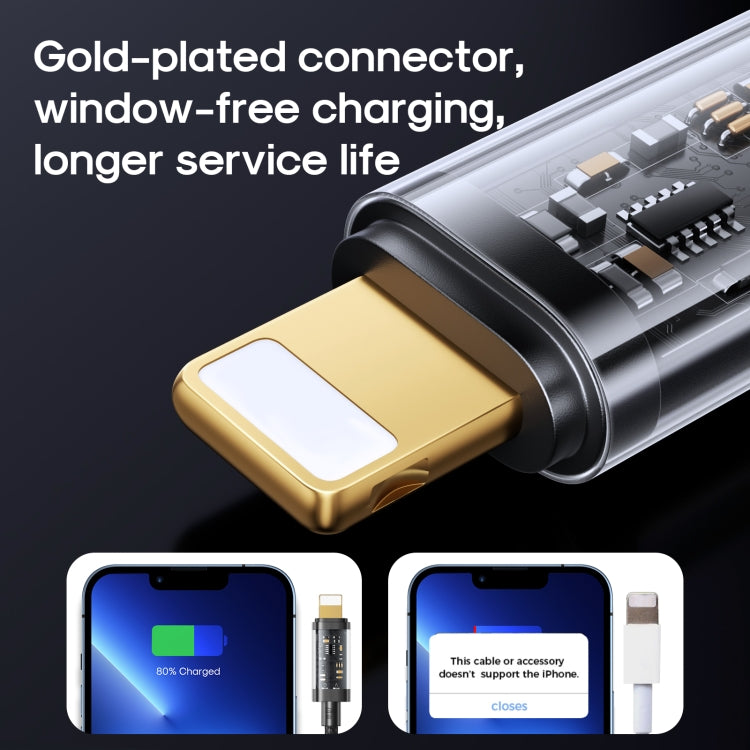 JOYROOM S-CL020A20 USB-C / Type-C to 8 Pin 20W Sync Data Cable, Cable Length:2m