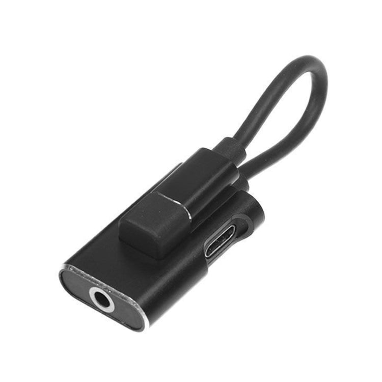 2 in 1 USB-C / Type-C to USB-C / Type-C 3.5mm Jack Audio Adapter Cable