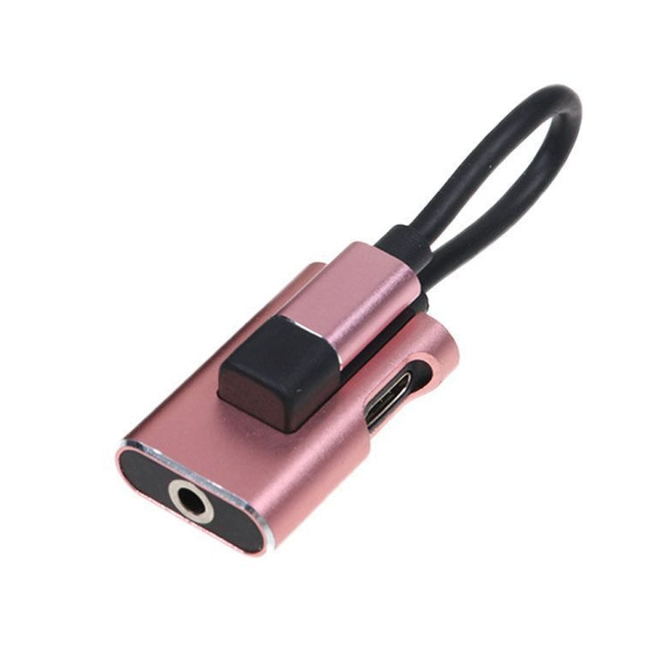 2 in 1 USB-C / Type-C to USB-C / Type-C 3.5mm Jack Audio Adapter Cable