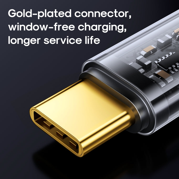 JOYROOM S-CC100A12 USB-C / Type-C to USB-C / Type-C 100W Sync Data Cable, Cable Length:1.2m