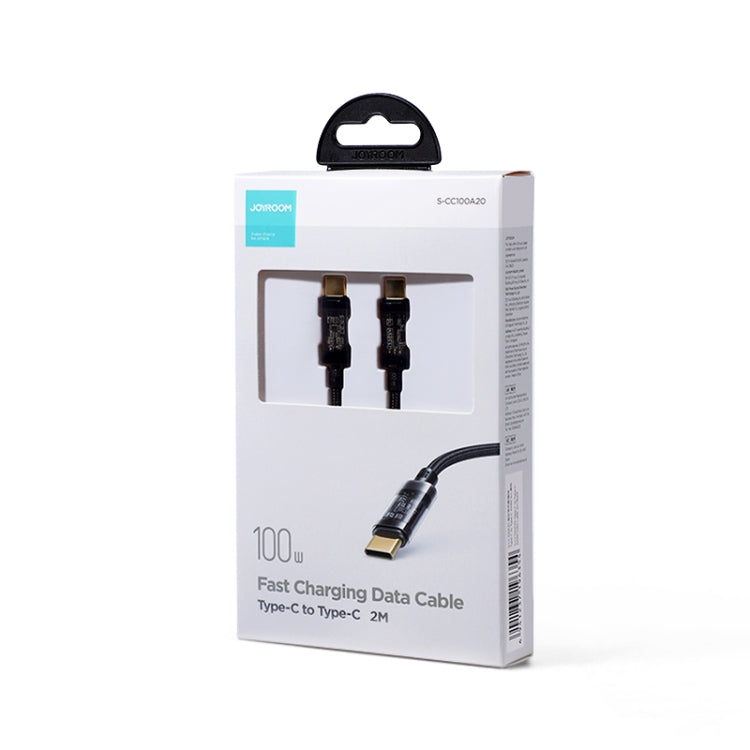 JOYROOM S-CC100A20 USB-C / Type-C to USB-C / Type-C 100W Sync Data Cable, Cable Length:2m