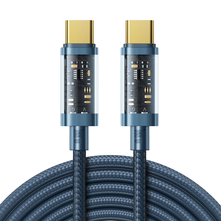 JOYROOM S-CC100A20 USB-C / Type-C to USB-C / Type-C 100W Sync Data Cable, Cable Length:2m
