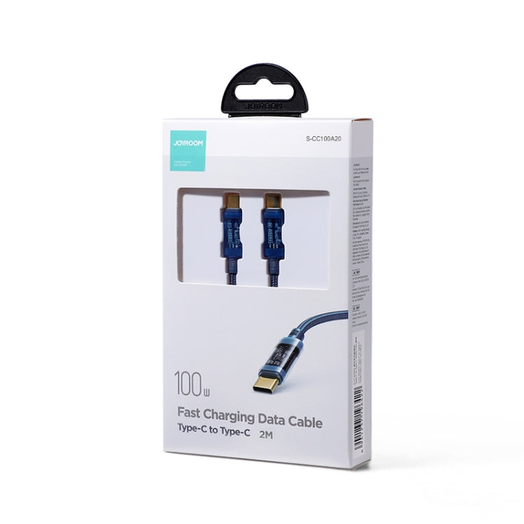 JOYROOM S-CC100A20 USB-C / Type-C to USB-C / Type-C 100W Sync Data Cable, Cable Length:2m