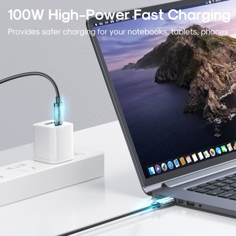 JOYROOM S-CC100A20 USB-C / Type-C to USB-C / Type-C 100W Sync Data Cable, Cable Length:2m