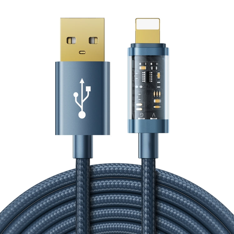 JOYROOM S-UL012A20 USB-A to 8 Pin 2.4A Sync Data Cable, Cable Length:2m