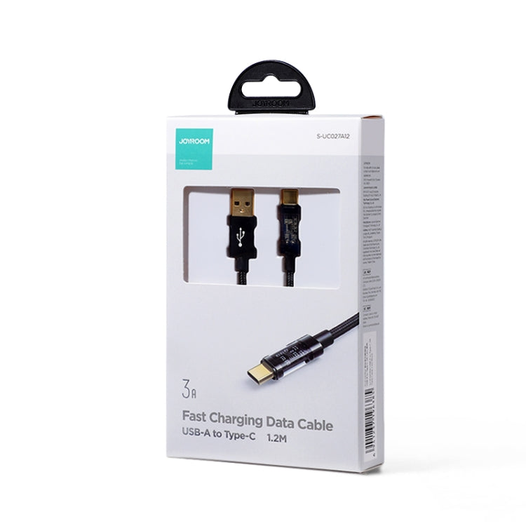 JOYROOM S-UC027A12 USB-A to USB-C / Type-C 3A Sync Data Cable, Cable Length:1.2m