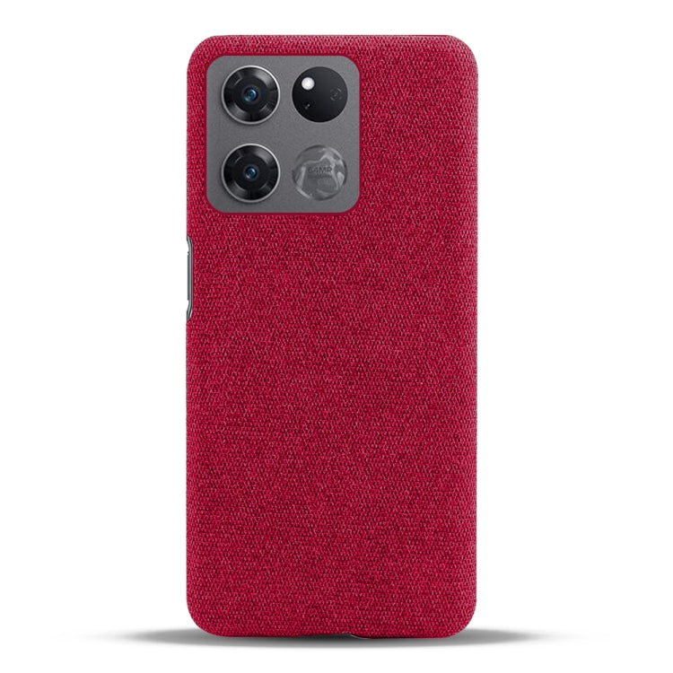 For OnePlus Ace Racing Cloth Texture PC + Nylon Back Phone Case