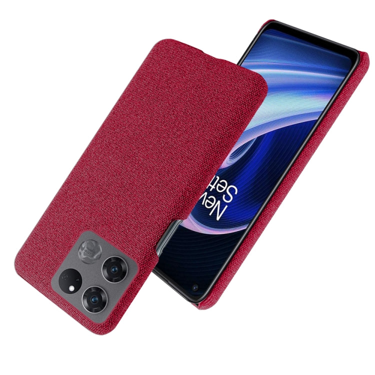 For OnePlus Ace Racing Cloth Texture PC + Nylon Back Phone Case