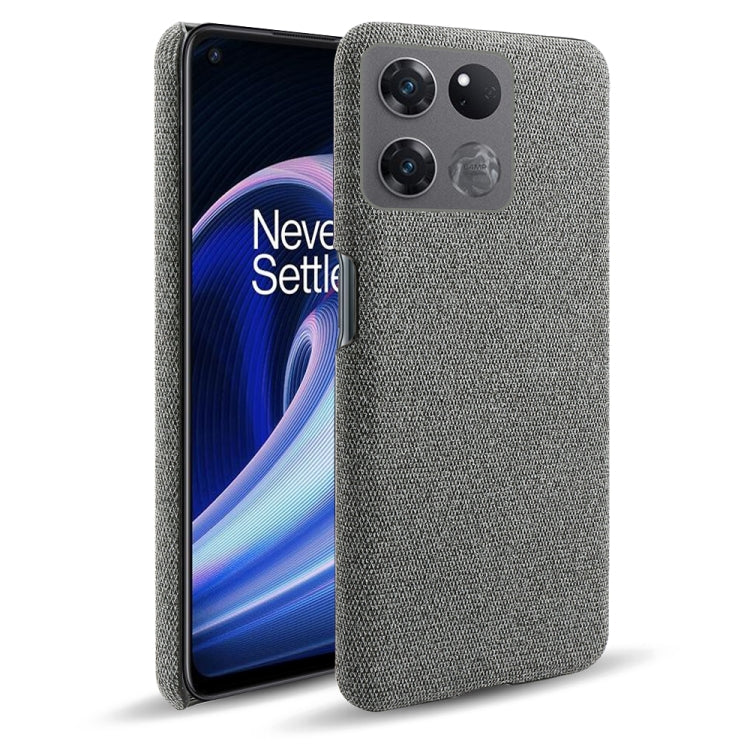 For OnePlus Ace Racing Cloth Texture PC + Nylon Back Phone Case