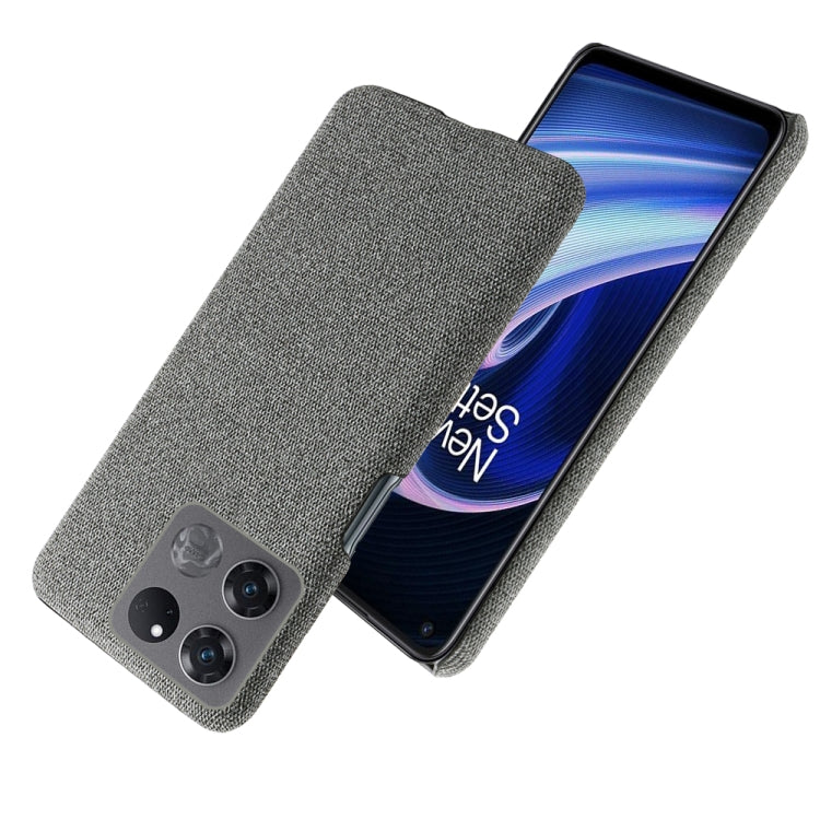 For OnePlus Ace Racing Cloth Texture PC + Nylon Back Phone Case