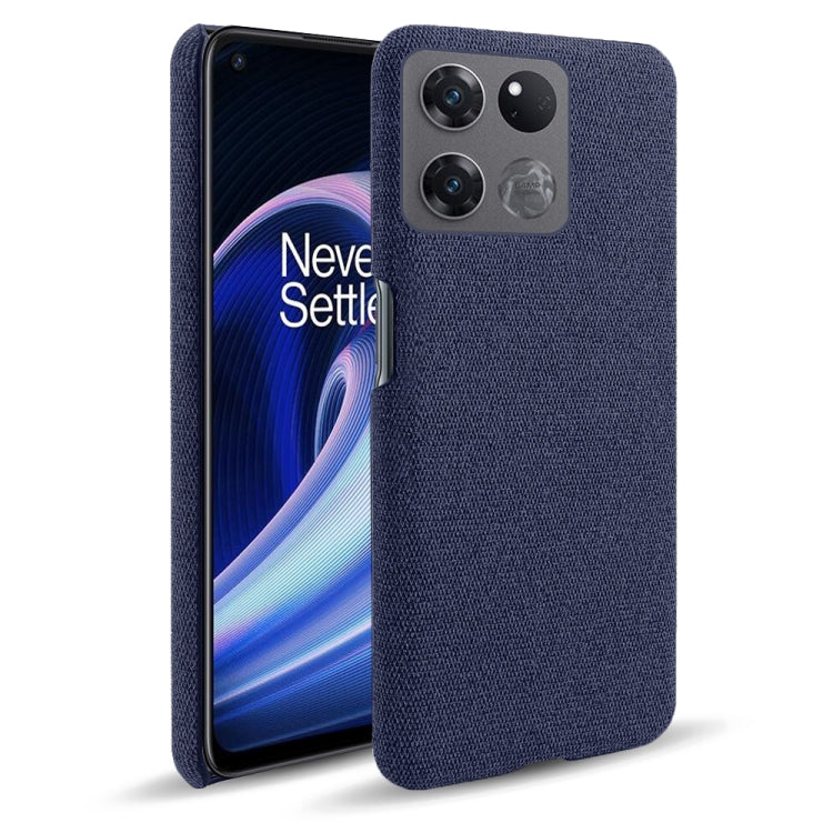 For OnePlus Ace Racing Cloth Texture PC + Nylon Back Phone Case