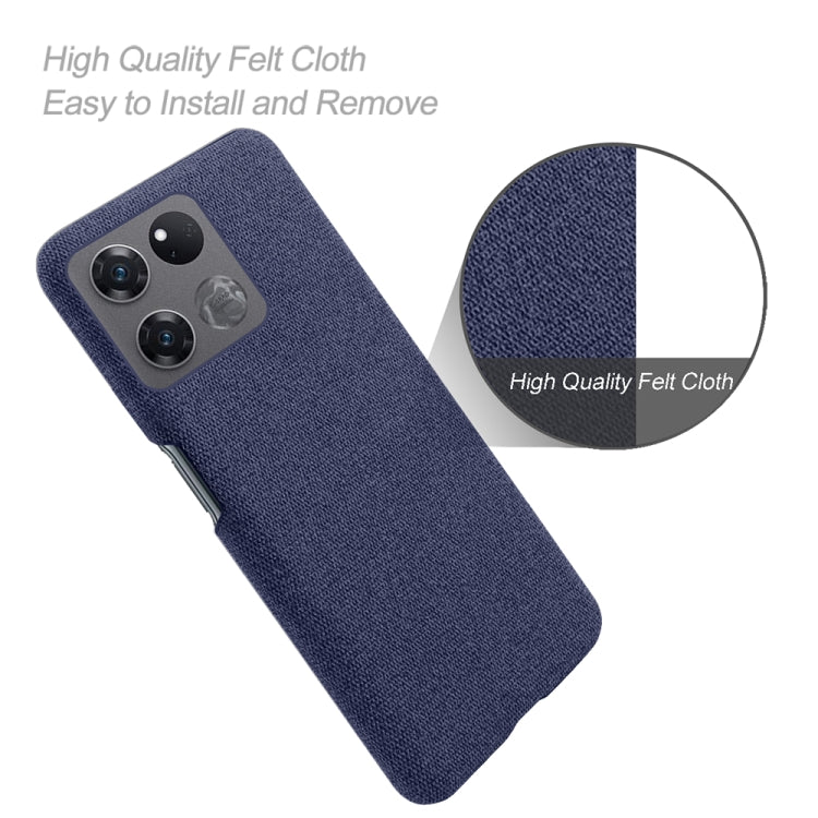 For OnePlus Ace Racing Cloth Texture PC + Nylon Back Phone Case