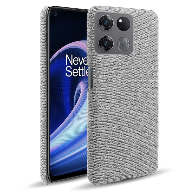 For OnePlus Ace Racing Cloth Texture PC + Nylon Back Phone Case