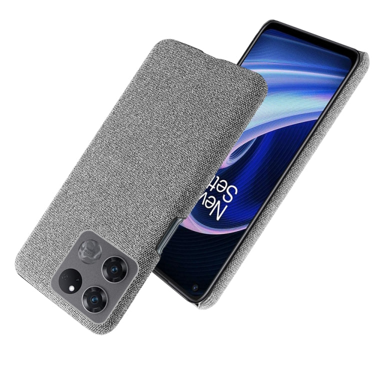 For OnePlus Ace Racing Cloth Texture PC + Nylon Back Phone Case