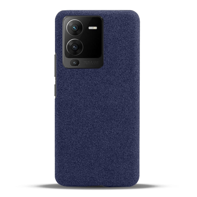 For vivo S15 Pro Cloth Coated Hard Plastic Phone Case