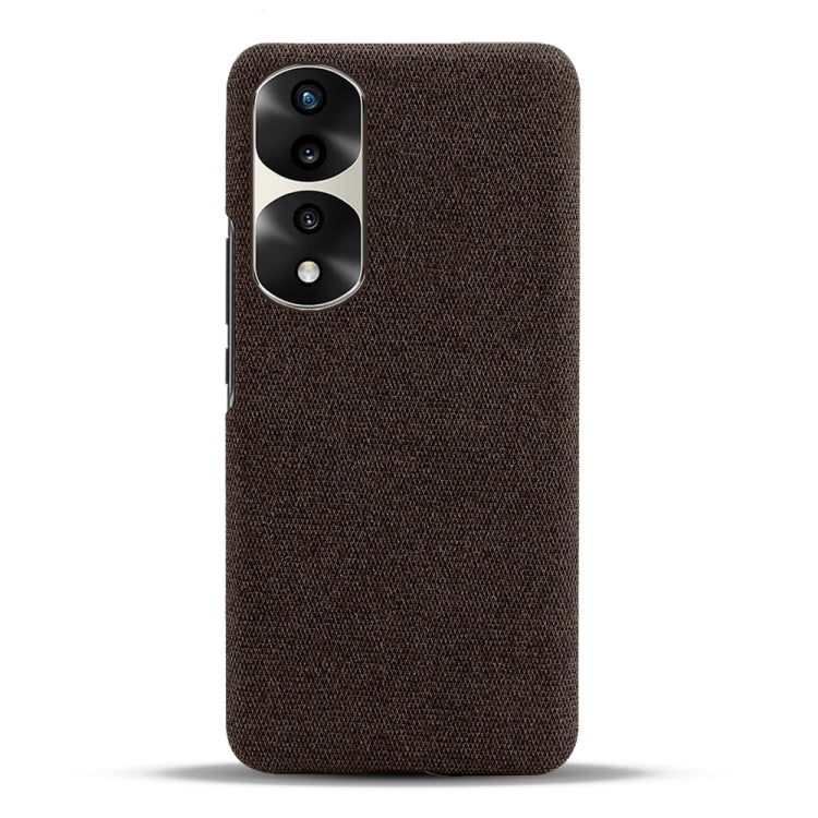 For Honor 70 Pro+ Cloth Coated Hard Plastic Phone Case