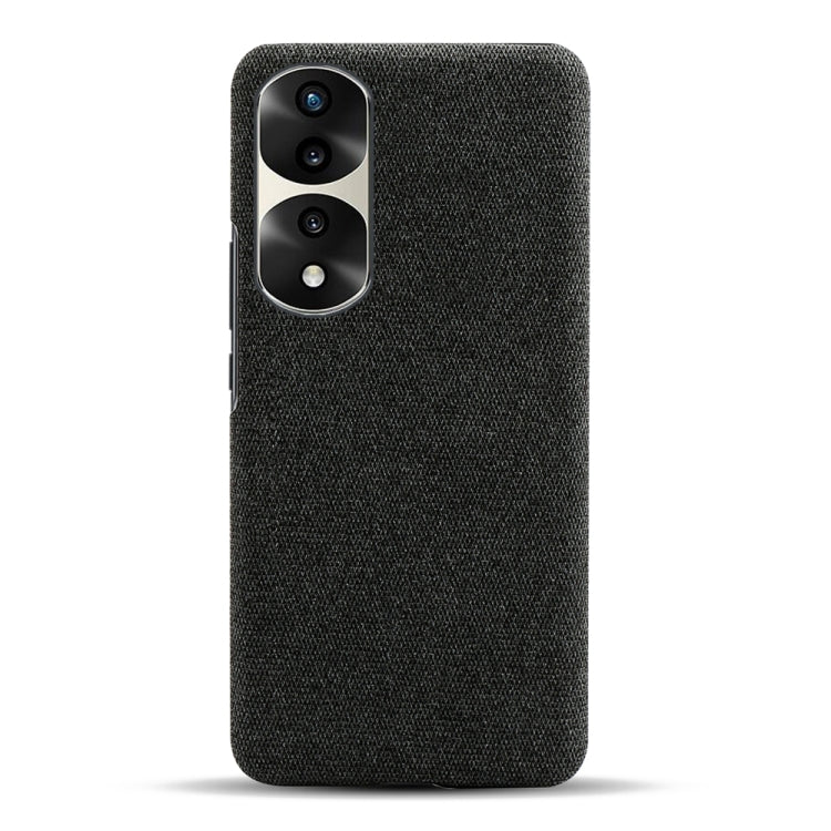 For Honor 70 Pro Cloth Coated Hard Plastic Phone Case