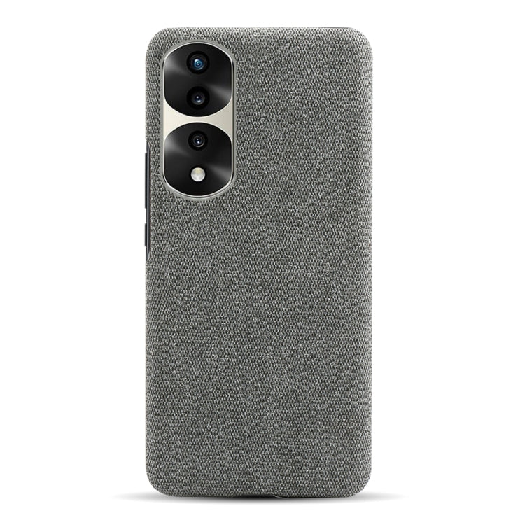 For Honor 70 Pro Cloth Coated Hard Plastic Phone Case