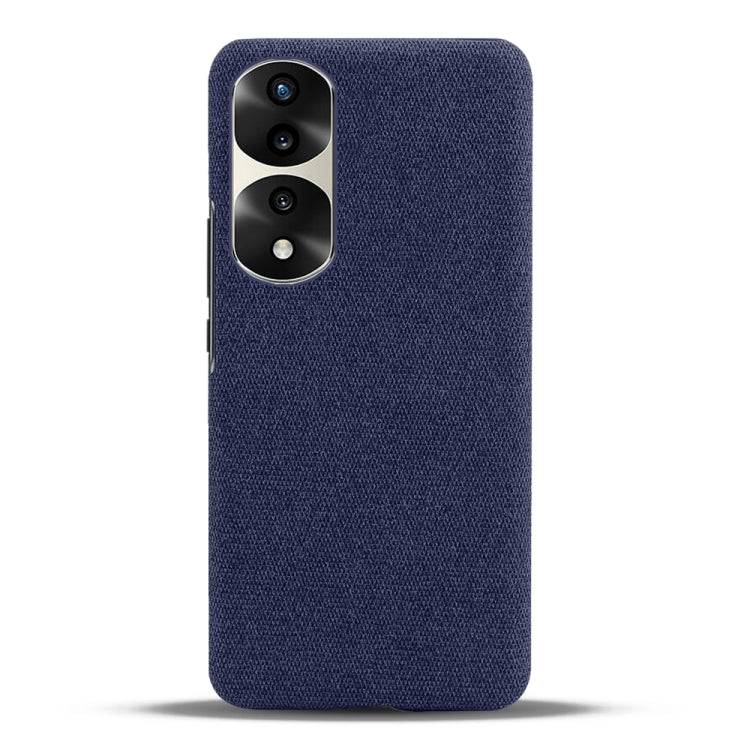 For Honor 70 Pro Cloth Coated Hard Plastic Phone Case