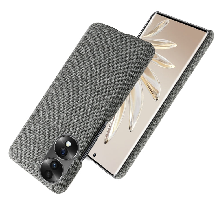 For Honor 70 Cloth Coated Hard Plastic Phone Case