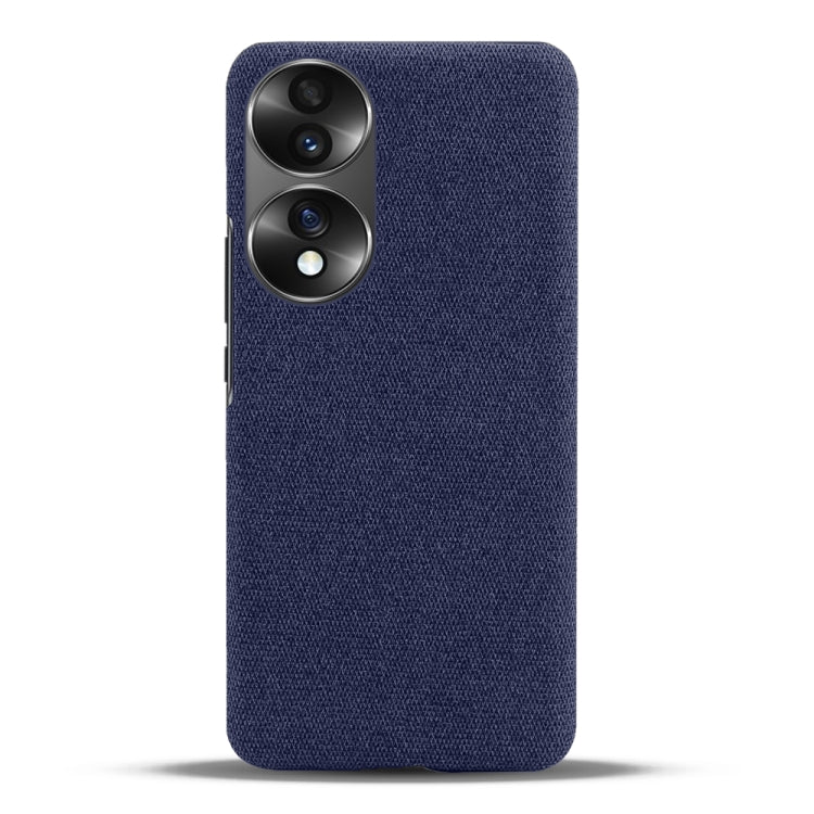 For Honor 70 Cloth Coated Hard Plastic Phone Case
