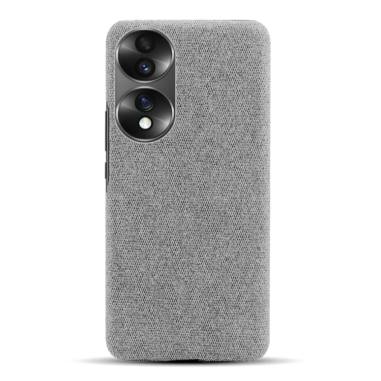 For Honor 70 Cloth Coated Hard Plastic Phone Case