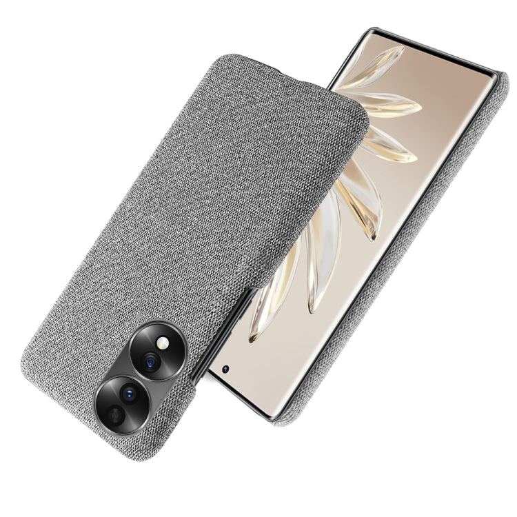 For Honor 70 Cloth Coated Hard Plastic Phone Case