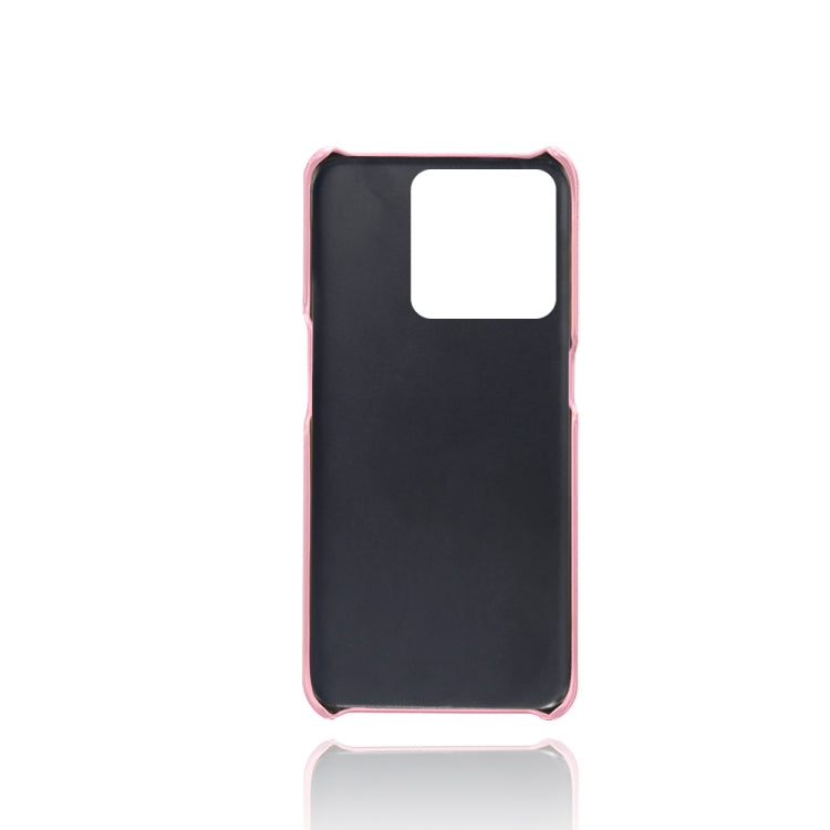 For OnePlus Ace Racing Dual Card Slots Calf Texture PC + PU Phone Case