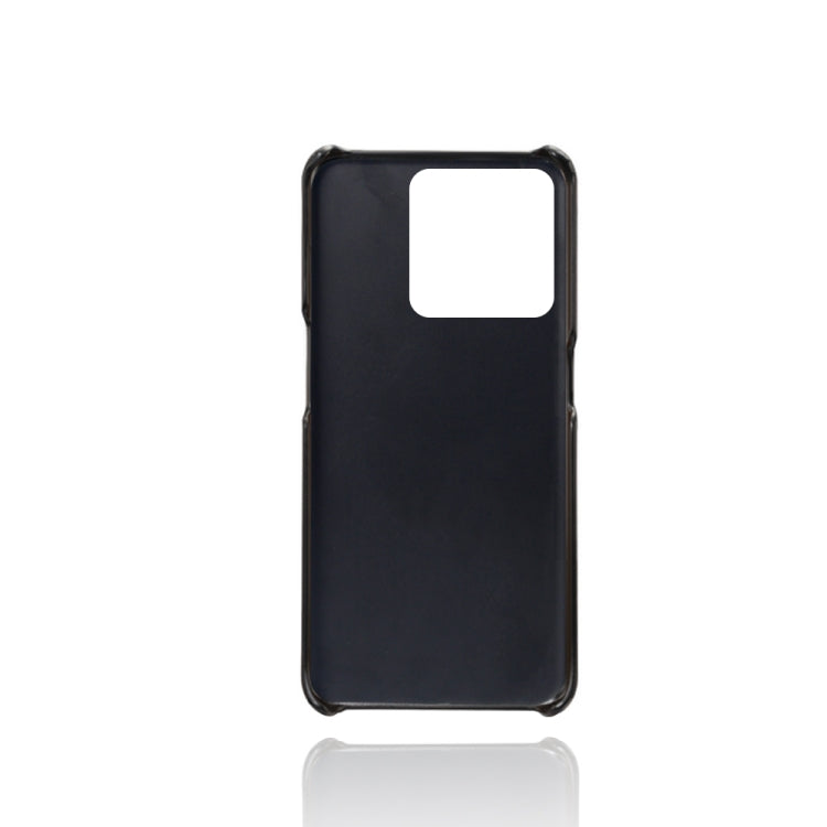 For OnePlus Ace Racing Dual Card Slots Calf Texture PC + PU Phone Case