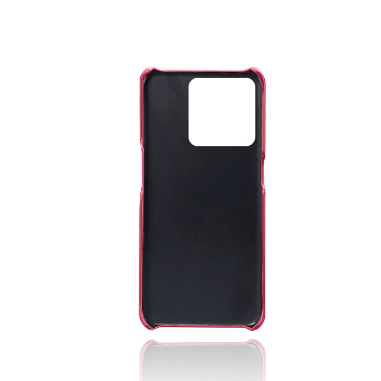 For OnePlus Ace Racing Dual Card Slots Calf Texture PC + PU Phone Case