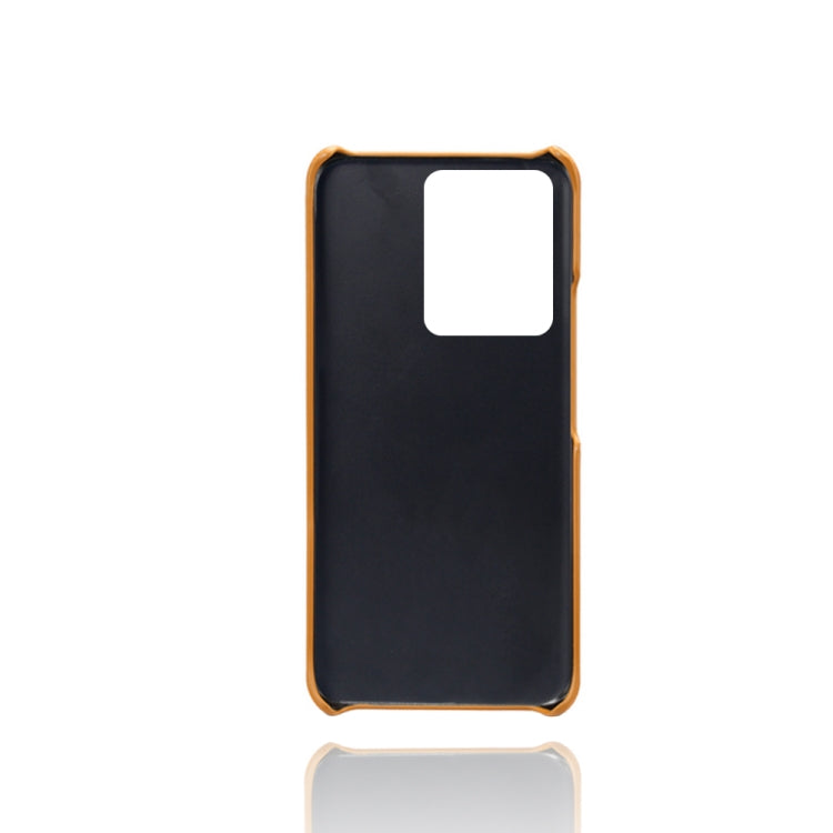 For vivo S15 Pro Dual Card Slots Calf Texture PC + PU Phone Case