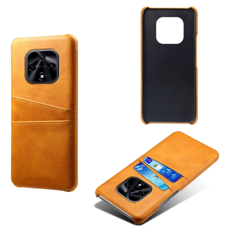 For Huawei nova 9Z 5G Dual Card Slots Calf Texture PC + PU Phone Case
