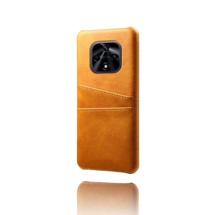 For Huawei nova 9Z 5G Dual Card Slots Calf Texture PC + PU Phone Case