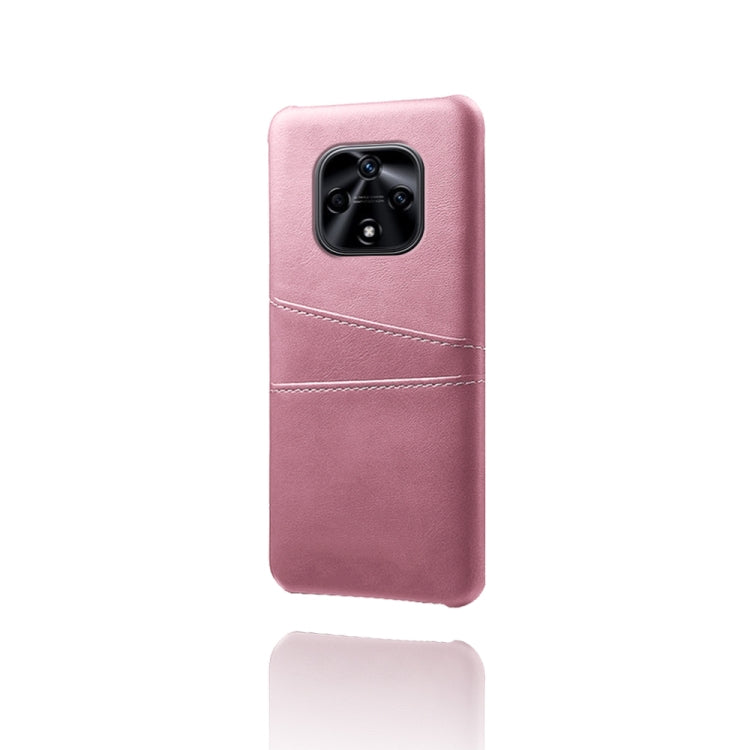For Huawei nova 9Z 5G Dual Card Slots Calf Texture PC + PU Phone Case