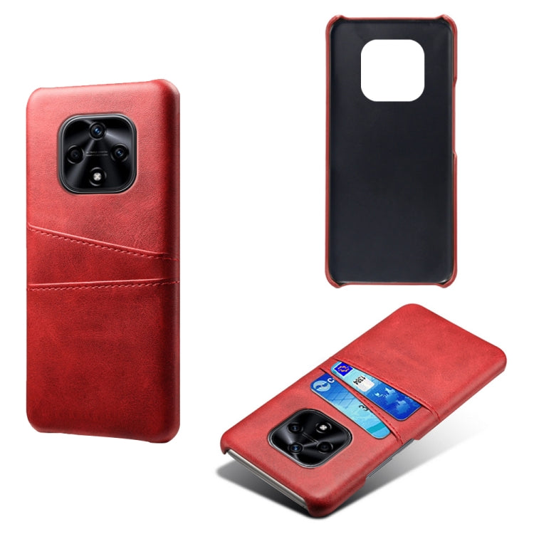 For Huawei nova 9Z 5G Dual Card Slots Calf Texture PC + PU Phone Case