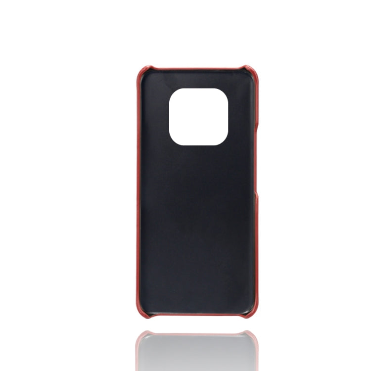 For Huawei nova 9Z 5G Dual Card Slots Calf Texture PC + PU Phone Case