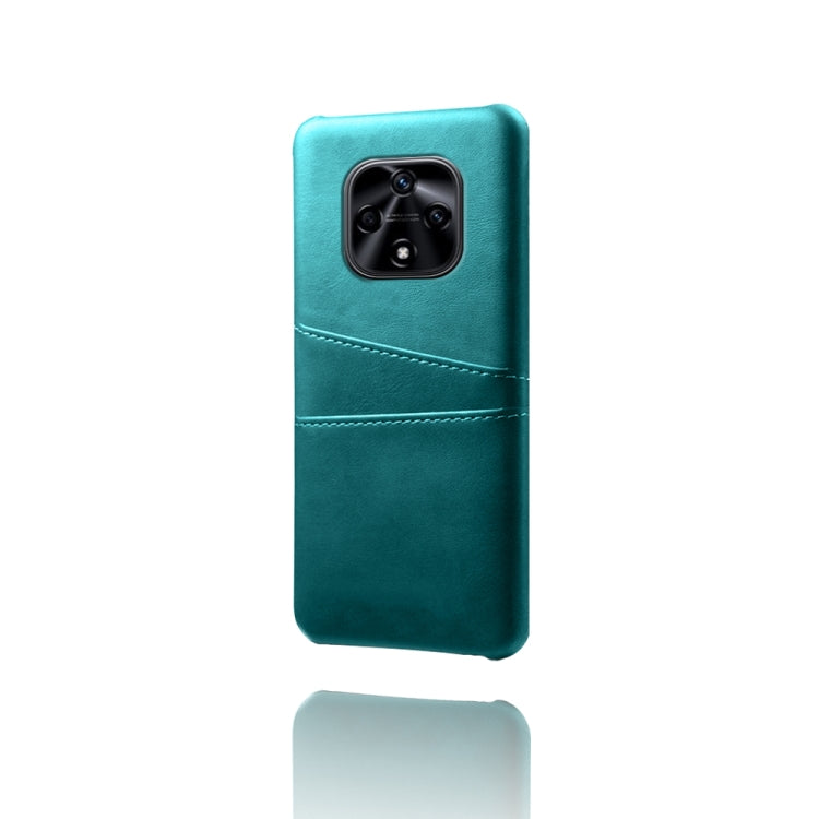 For Huawei nova 9Z 5G Dual Card Slots Calf Texture PC + PU Phone Case